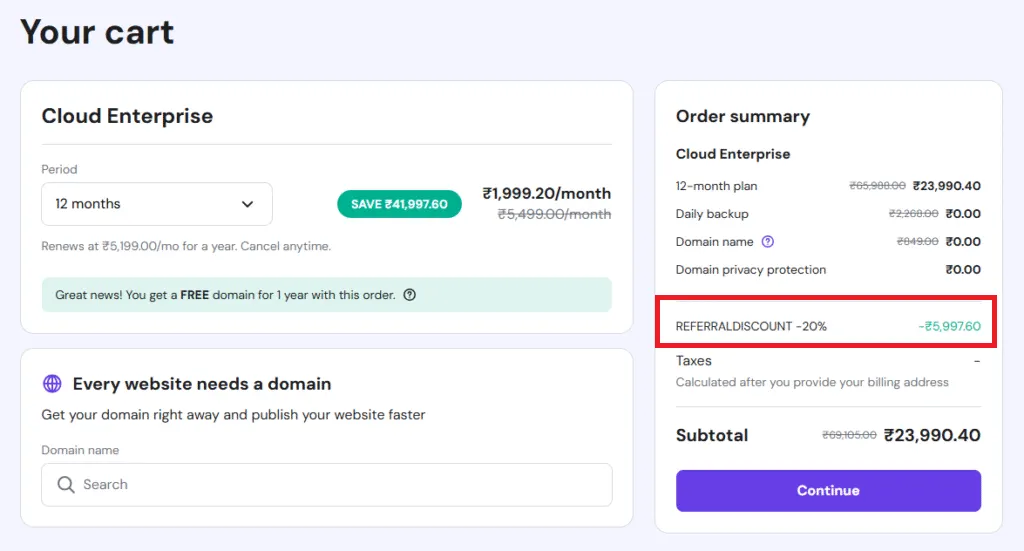 Checkout Step 6
