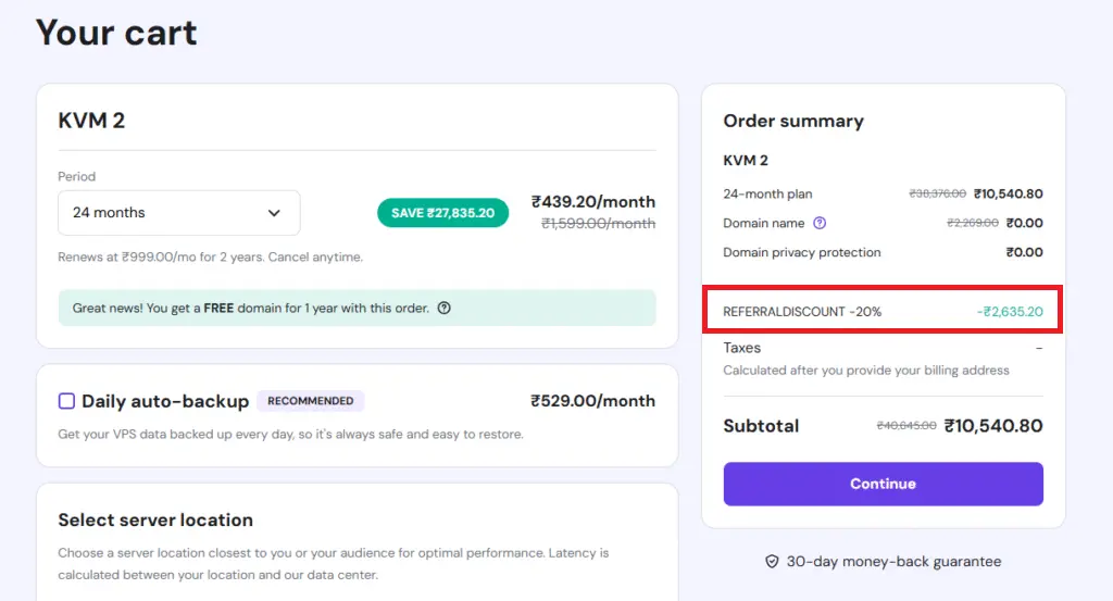 Checkout Step 3