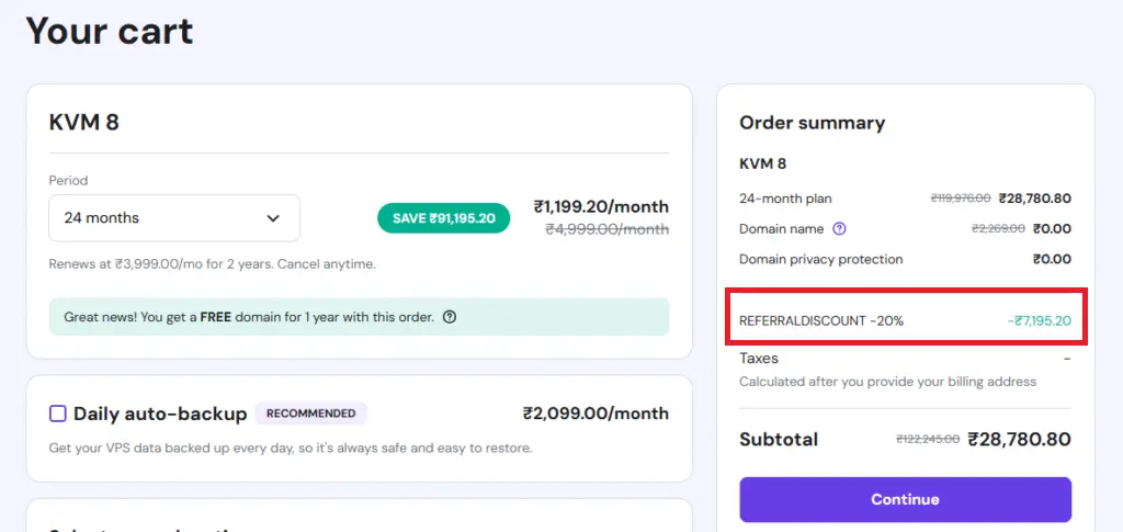 Checkout Step 4